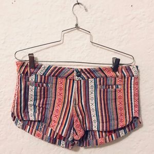 OTHERS FOLLOW Multi Color Mini/Short Shorts 29